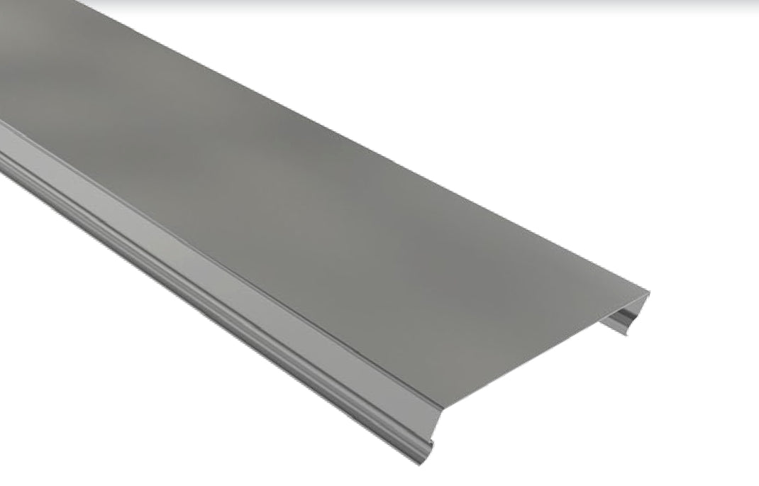 Deckel für 60X100 mm Kanal Stahl